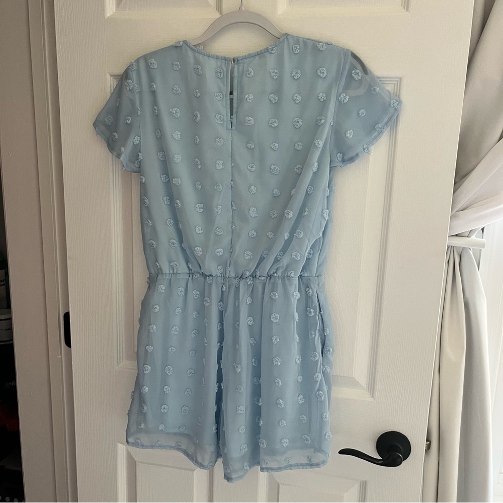 Light Blue Romper - Picture 7 of 8